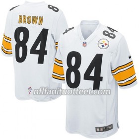Miesten Pittsburgh Steelers NFL Pelipaita Antonio Brown 84 Nike Valkoinen